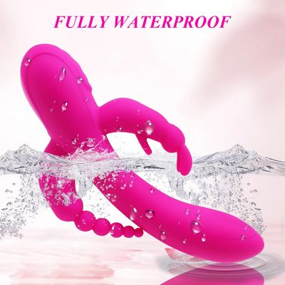 Adult Toy Dildo Rabbit Vibrator 3 In 1 Silicone G Spot Anal Clitoris Stimulator Vagina Masturbator Sex Toys for Women Products_img_4