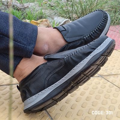 Casual Leather Loafer Shoes For Men- 301_img_1