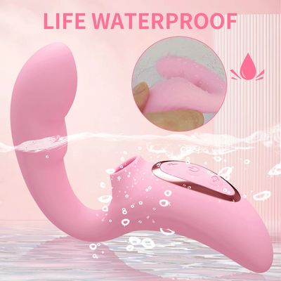 Heating Clitoral Sucking Vibrator 15 Modes Clitoris Sucker Vacuum Stimulator Vaginal Dildo Masturbator Adults Sex Toys for Women_img_2