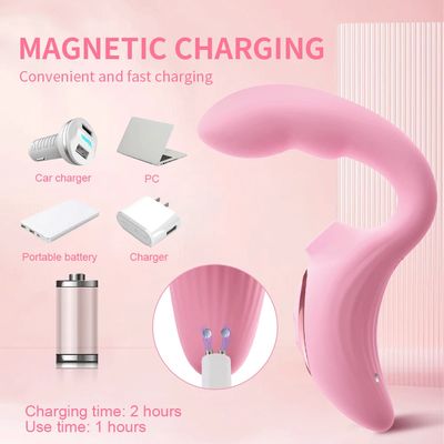 Heating Clitoral Sucking Vibrator 15 Modes Clitoris Sucker Vacuum Stimulator Vaginal Dildo Masturbator Adults Sex Toys for Women_img_5