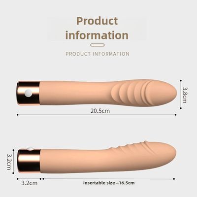 Dildo G Spot Vibrator Bendable Clitoral Anal Stimulator 10 Powerful Vibrating Modes Soft Silicone Adult Sex Toy for Women Couple_img_1