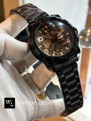 FOSSIL AUTO CHAIN BROWN NEW_img_1