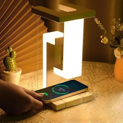 Anti-Gravity LED Desk Lamp with Wireless Charger_img_0