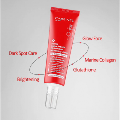 Care:Nel Derma Alpha Arbutin Glutathione Whitening Cream 45ml_img_2