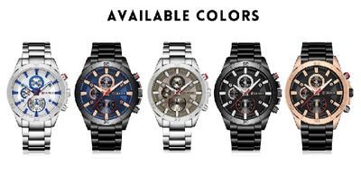 Curren 8275 Top Brand Watch - Waterproof Men's Watch for Men_img_7