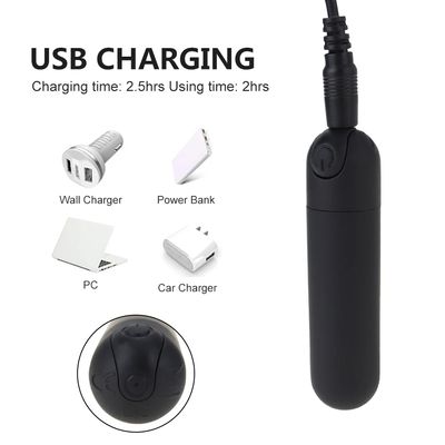 ABS Mini Bullet Vibrator 10 Speed Vagina Clitoris Stimulator Dildo Vibrators Sex Toys for Woman Sexy Portable Adult Products_img_2
