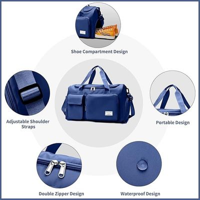 Fashionable Large Capacity Travel & Gym Bag_img_1