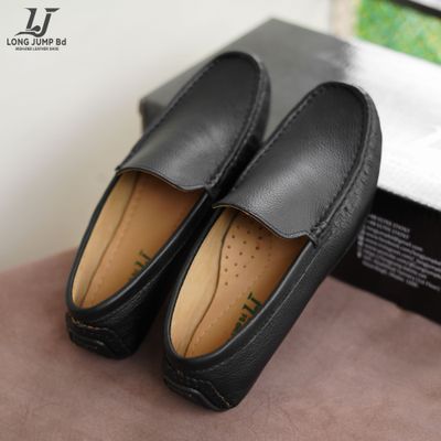 Black Plain Loafer