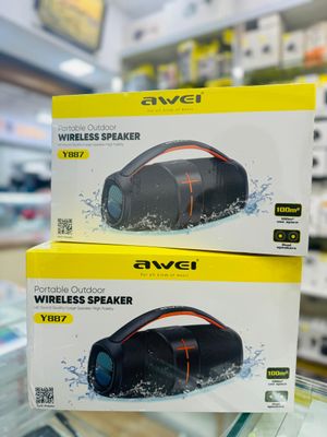 Awei Y887 Portable Bluetooth Outdoor Speaker With Balanced Bass_img_1
