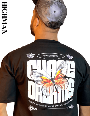 Premium Drop Shoulder Black (Butterfly)_img_0