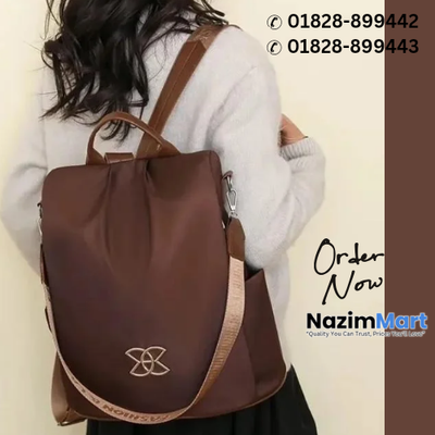 Women Large Capacity Outdoor Tote Multifunctional Bag, Lightweight Oxford Cloth Backpack | Shoulder Bag._img_0