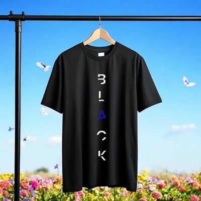 Premium-Soft-Breathable and Long Time Durable T-shirt For Men. T-shirt Fabric-TC Cotton/70% Polyester,30% Cotton,160 GSM+_img_4