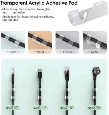 Transparent Cable Clips (20 pcs)_img_3
