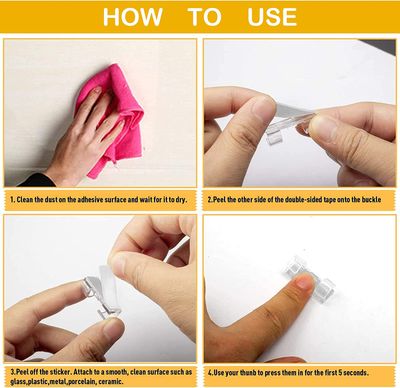 Transparent Cable Clips (20 pcs)_img_8