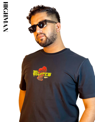 Premium Basic T-Shirt Black(Manners)_img_2