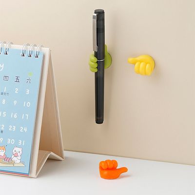 Thumb Shaped Cable Organizer – Silicone Wall Hook_img_7