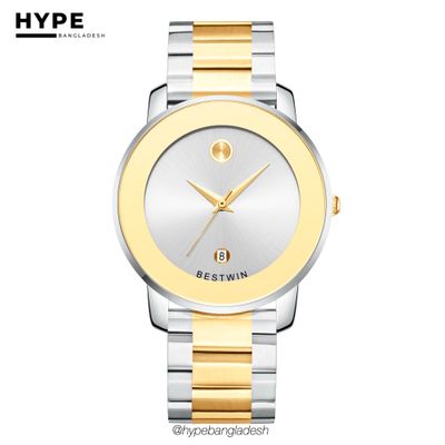 Bestwin BW163 Stainless Steel Watch (White Dial)_img_0