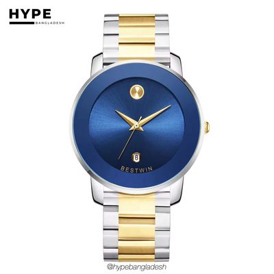 Bestwin BW163 Stainless Steel Watch (Blue Dial)_img_0