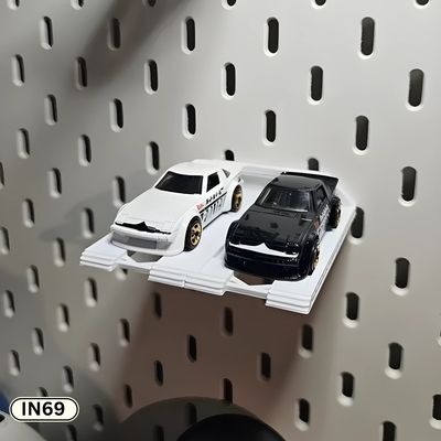 PegBoard Mini Car Shelf (Dual Slot) – Side-by-Side Display | InDecorBD_img_0