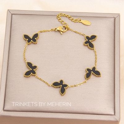 Black butterfly bracelet_img_0