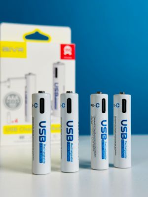 AiVR USB Rechargeable Batteries 4pc – AAA – 900mWh_img_0
