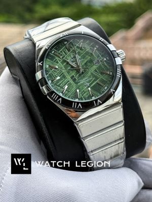 OMEGA CONSTELLATION METEORITE GREEN DIAL SWEEP_img_0