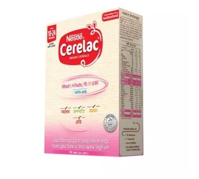 Nestle Cerelac 3 Wheat & 4 Fruits (10 M +) 350 gm_img_0