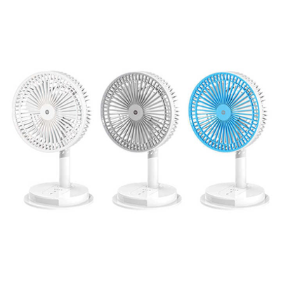 Dp 7627 (rechargeable Portable Usb Fan With Led Light) 4000mah_img_4