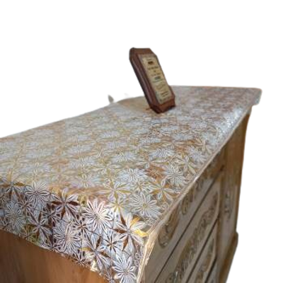 Chest Drawer Cover Golden PVC soft Mat -lira.1_img_0