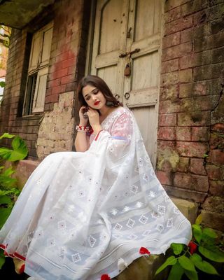 Half Silk Sharee with_img_2