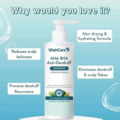 WishCare AHA BHA Anti-Dandruff Shampoo 250ml_img_2