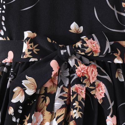 Imported 🌺 Girls' Summer Sleeveless Pleated Long Dress with Belt_img_3