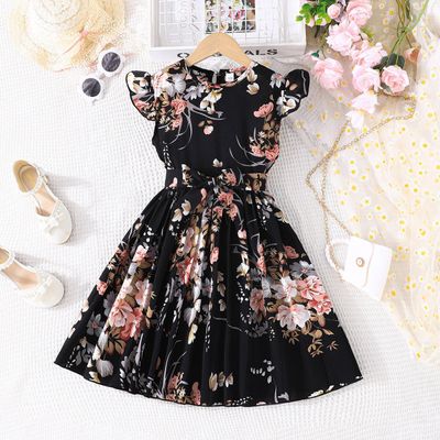 Imported 🌺 Girls' Summer Sleeveless Pleated Long Dress with Belt_img_5