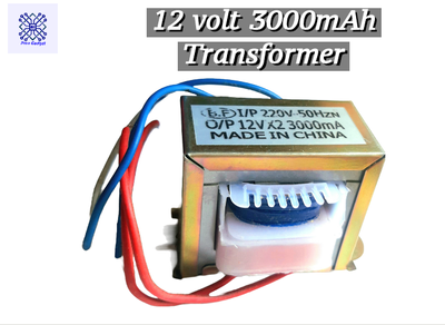 3Amp 12V Transformer 12V-0-12V 3000mA Input AC 220V 50Hz Output DC 12 Volt 3A Step Down Transformers For Power Supplies Adapters Electronics Project DIY_img_0