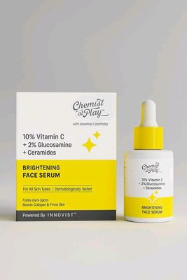 Chemist at play 10% vitamin C + 2% glucosamine + Ceramides brightening face Serum_img_1