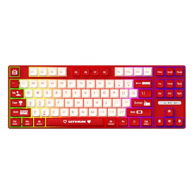 Ajazz AK870 MC Hot-swap Wired Mechanical Keyboard_img_1