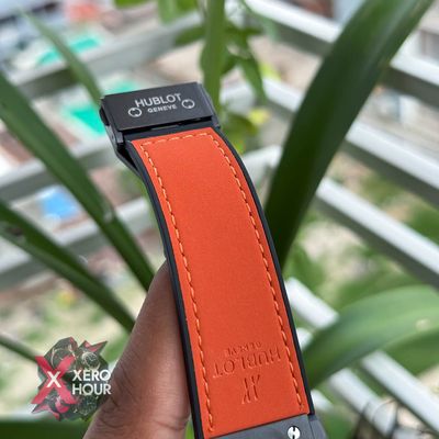 Hublot Classic Fusion Watches Chronograph | Velvet Orange belt -Orange dial_img_3
