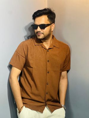 Quban Shirt Brown Color