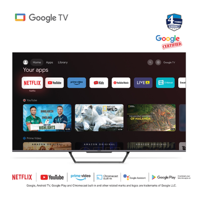 VISION 55" QLED TV Google Android 4K PQ1Galaxy Pro_img_0