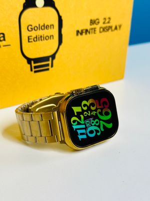 HK 9Ultra Smartwatch Golden Edition (Dual Straps_img_0