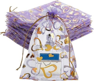 13x18cm Big Size Heart Shaped Gift Pouch bag 5x7inc_img_2