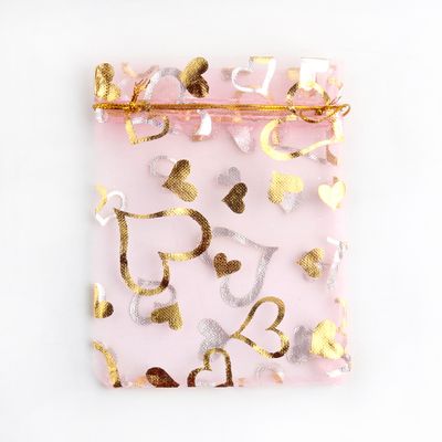 13x18cm Big Size Heart Shaped Gift Pouch bag 5x7inc_img_5