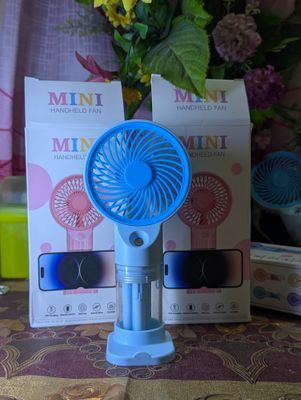 Handheld Fan Misting Fan | Portable Misting Fan,Battery Operated Rechargeable Three Wind Speed Mini Mister Fan with Water Spray For Indoor & Outdoor,campaign_img_1