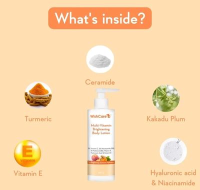 WishCare Multi-Vitamin Brightening Body Lotion 200ml_img_3