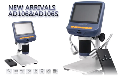 Andonstar AD106S&AD106 USB Digital Microscope for Sorldering Electronic Magnifying For SMD/SMT/PCB Phone Check Tools Kids Gift_img_0