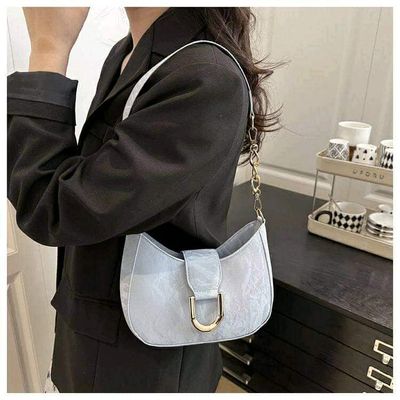 DHgate Mobile SiteVersatile PU Leather Single Shoulder Tote Bag - Casual Korean Style Underarm Handbag for Women_img_3