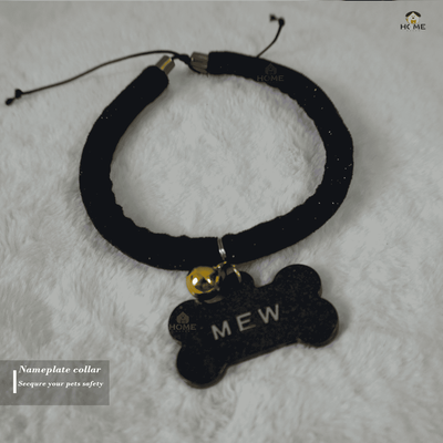 Nameplate collar with phone number_img_0