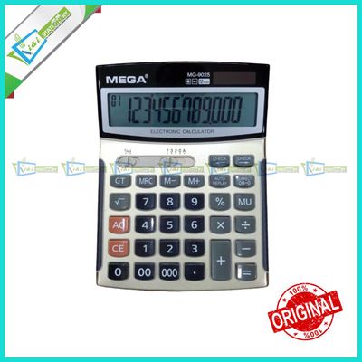 Mega Calculator 12 Digit-Dual power MG-9025-1pcs_img_0