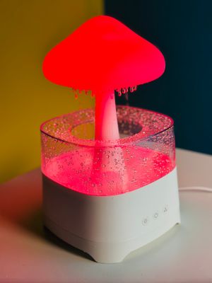5 IN 1 Bluetooth Speaker Rain Cloud Humidifier, switchable 7 colors, 450ml capacity super quiet, intelligent anti-dry function_img_4