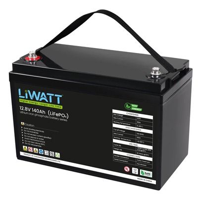 Liwatt Lithium ion LiFePo4 12.8V 160AH IPS/UPS Battery_img_0